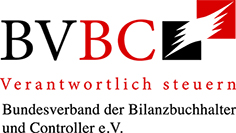 BVBC Logo BVBC Verantwortlich steuern Bundesverband der Bilanzbuchhalter und Controller e.V.